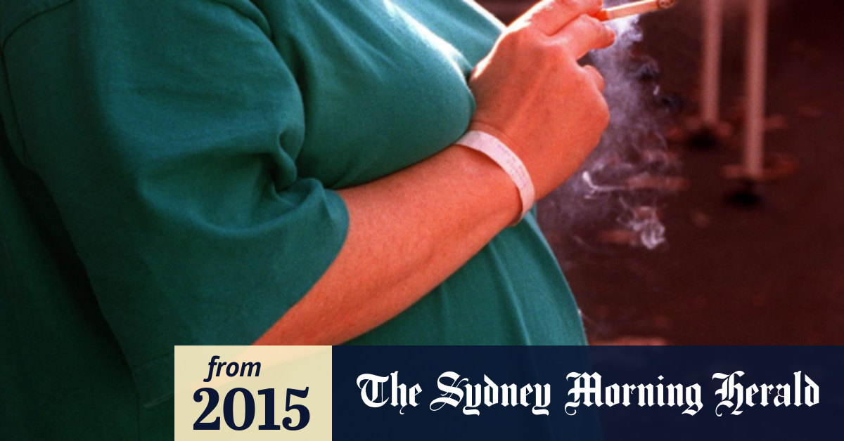 Smoking while pregnant increases risk of daughters developing ovarian